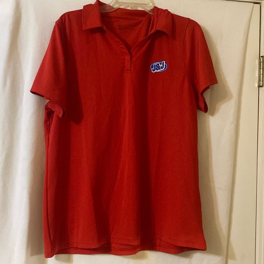 ❤️ NEW Under Armour Polo RED